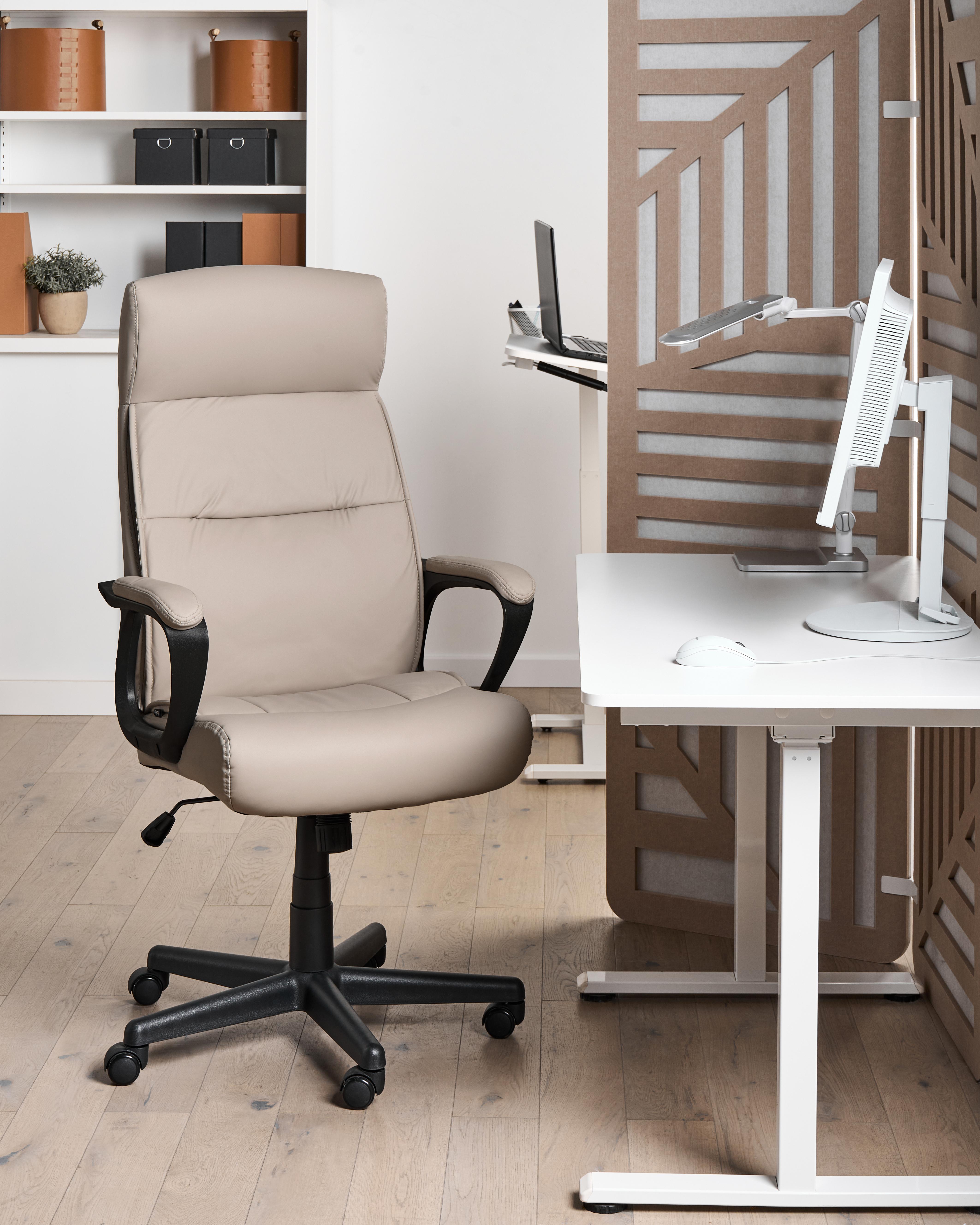 Directeursstoel GURU Kunstleer Beige