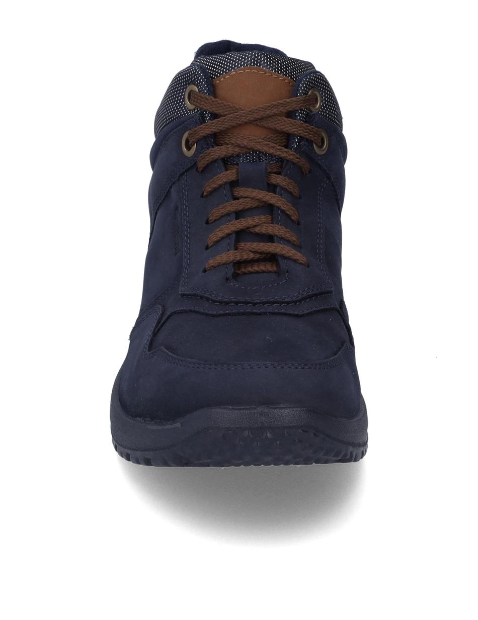 Halbschuh Briancon 01, blau-kombi