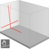 Futech DICE 2 Red Lijnlaser - rood - 008.02