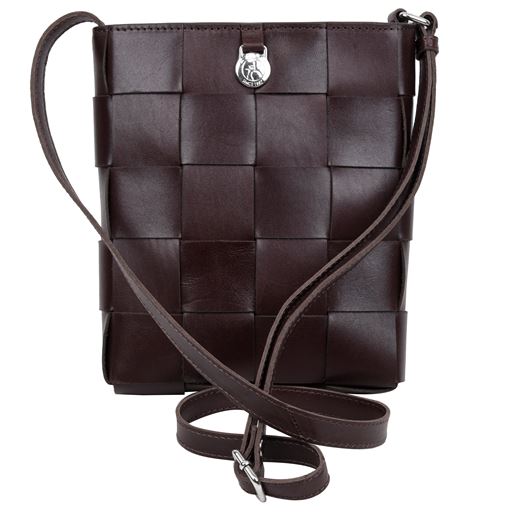 Adax Zelda Skuldertaske, Dark Brown