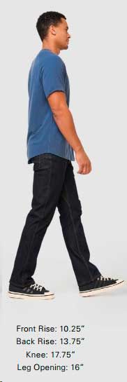 Performance Denim Plus Men Straight  32'' herrebukser