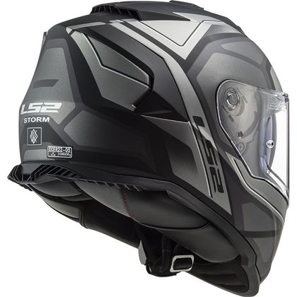 Casque LS2 FF800 - STORM II - FASTER - Noir / Gris