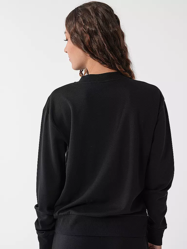 BOSS Sweatjacke CP STRIPE schwarz