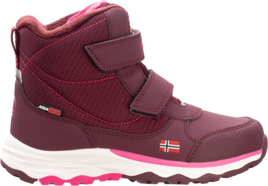 Trollkids Hafjell Sneeuwlaarzen Rood Roze