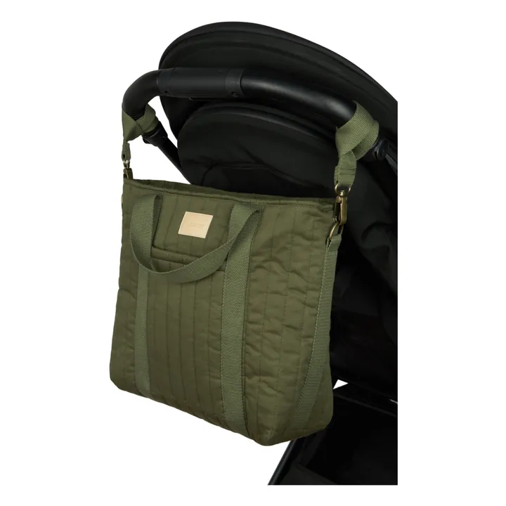 Nobodinoz Sac à langer Hyde Park | Vert kaki