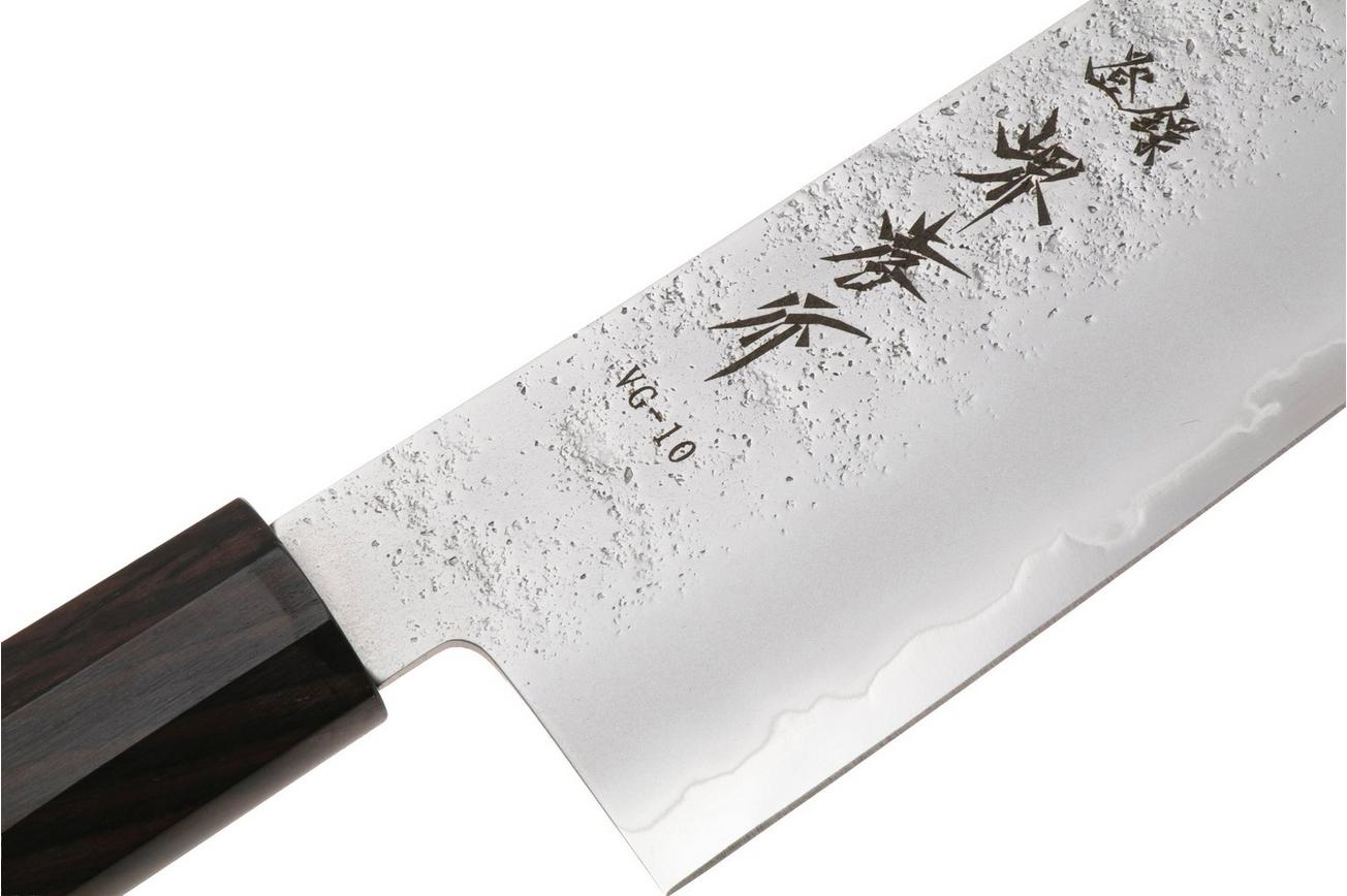 Sakai Takayuki Nashiji VG10 Ebony 14096 wa-gyuto, 24 cm