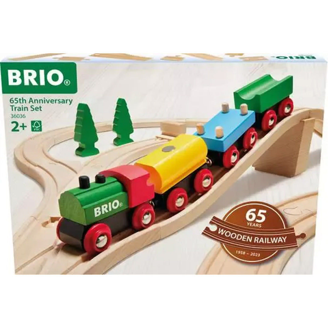 brio treinbaan 65 jaar jubileumeditie - 32-delig