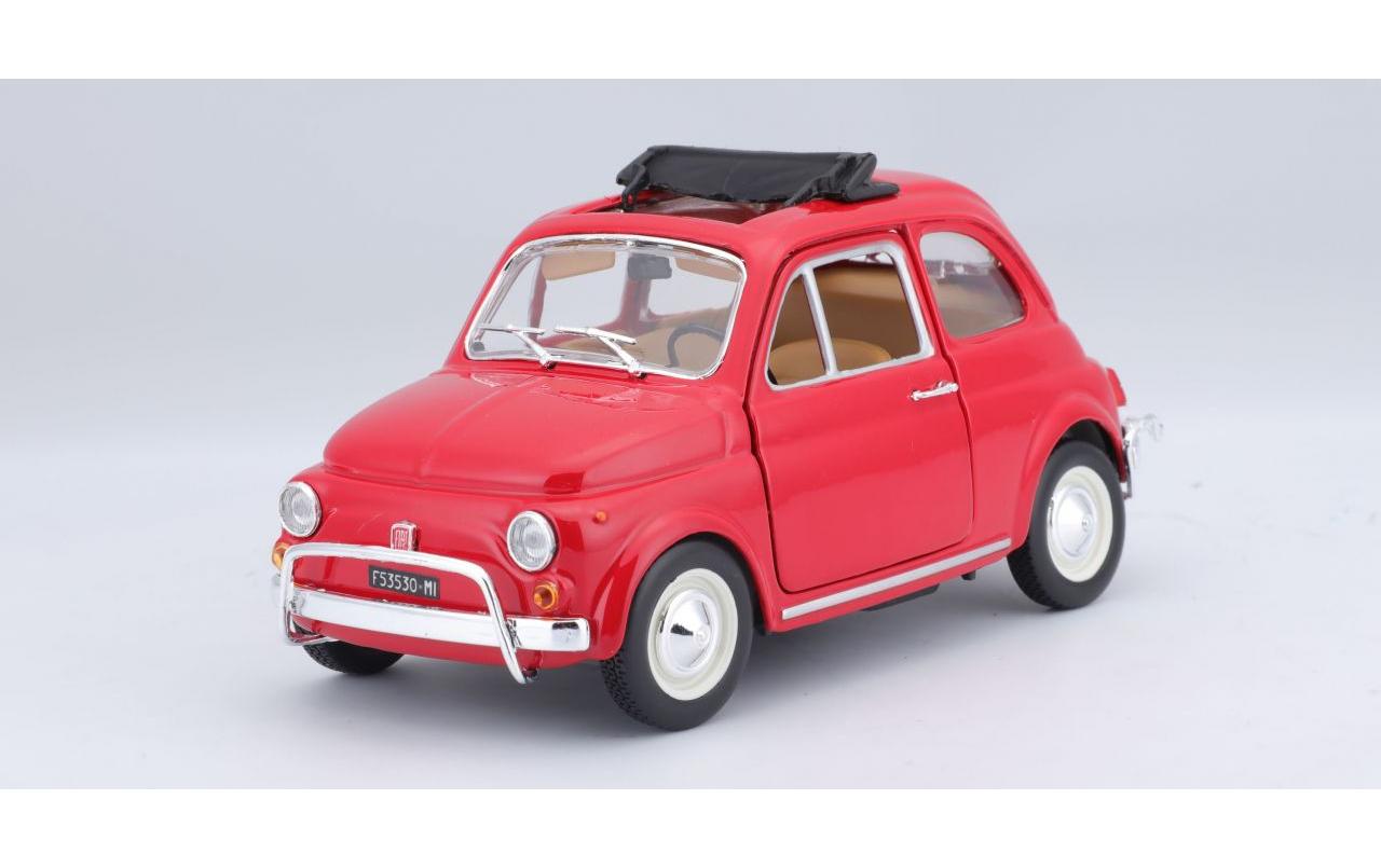 Fiat 500 L 1968 Rot 1:24Sammlermodell im Massstab 1:24