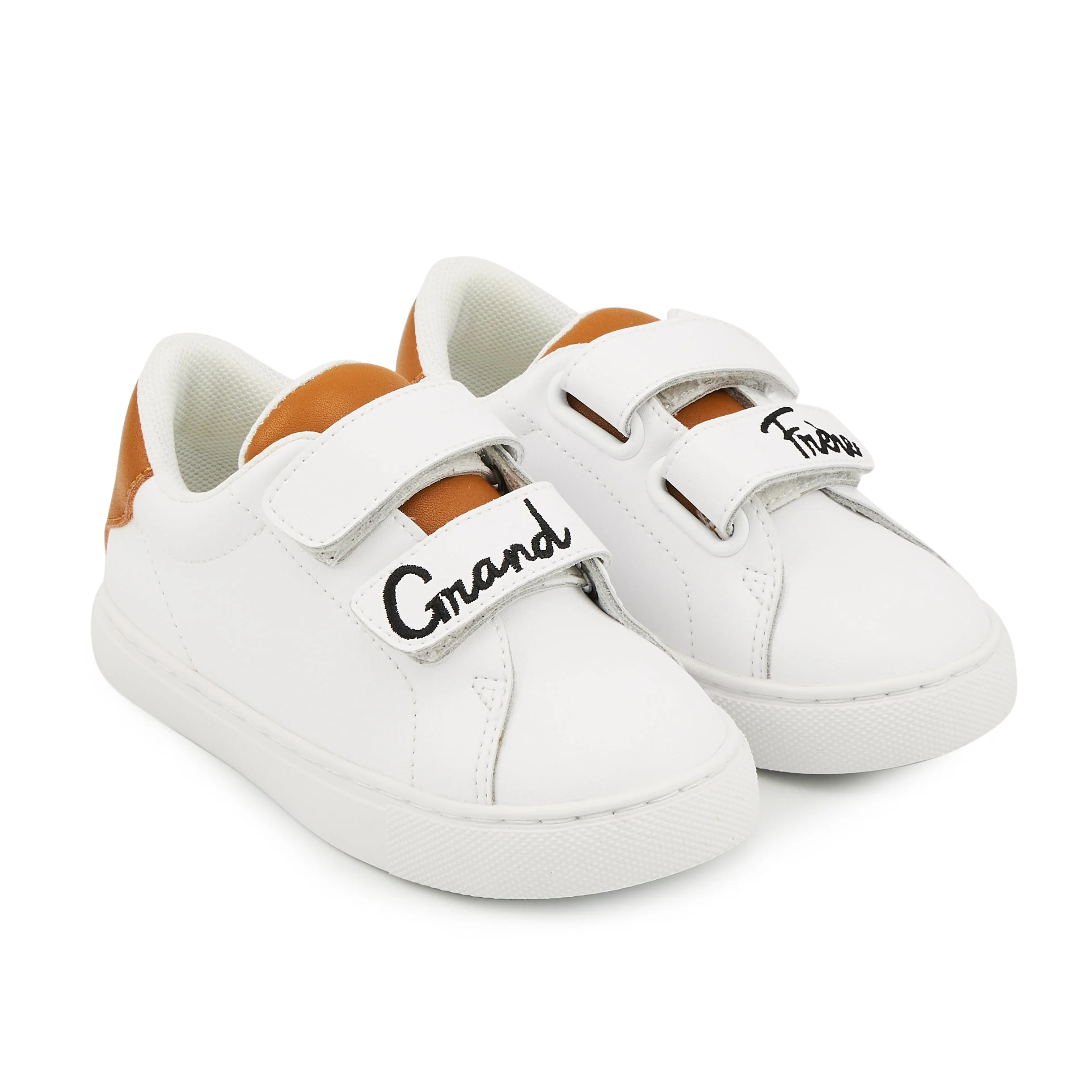 MINI EDITH GRAND FRÈRE - Sneakers en cuir | Blanc