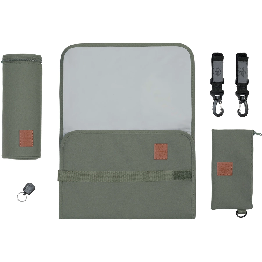 LÄSSIG Wickelrucksack GRE Backpack Adventure olive