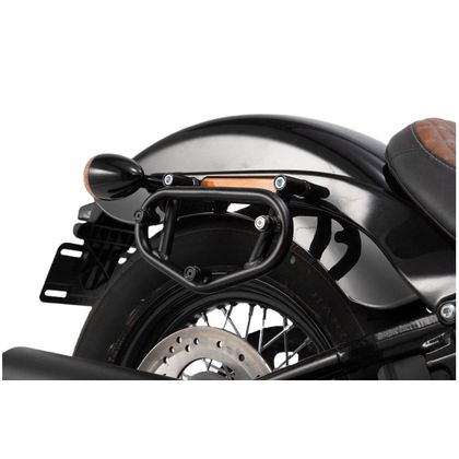 Sacoches cavalières SW-MOTECH Legend Gear set black Edition (9.8/13.5 litres) avec supports - Noir