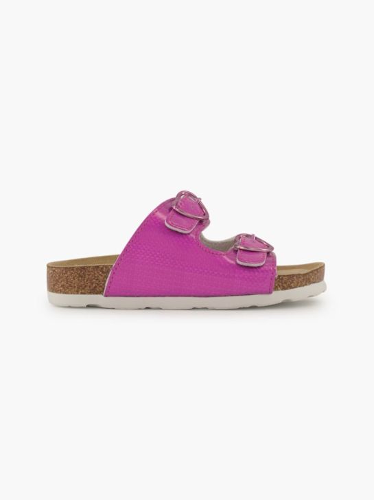 Graceland Offener Hausschuh Fuchsia