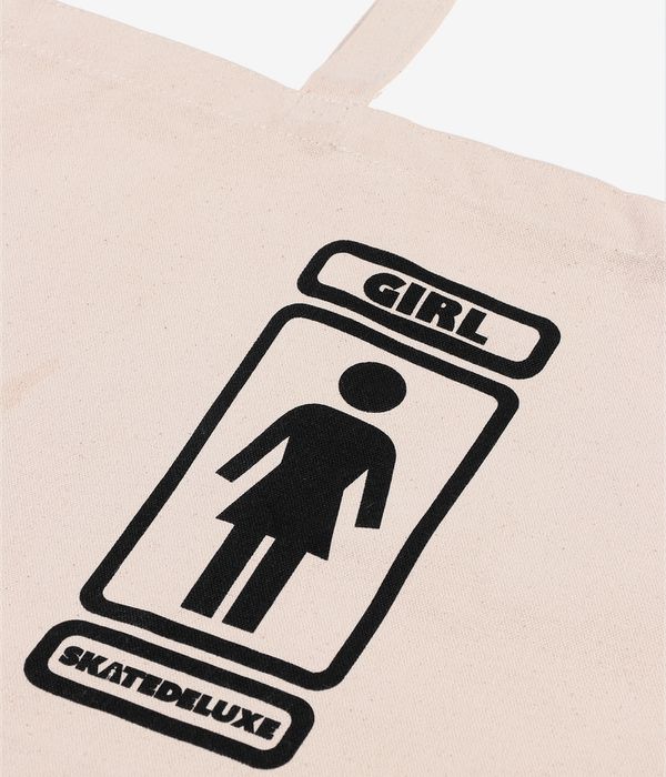 skatedeluxe x Girl Tote Tasche (white black)