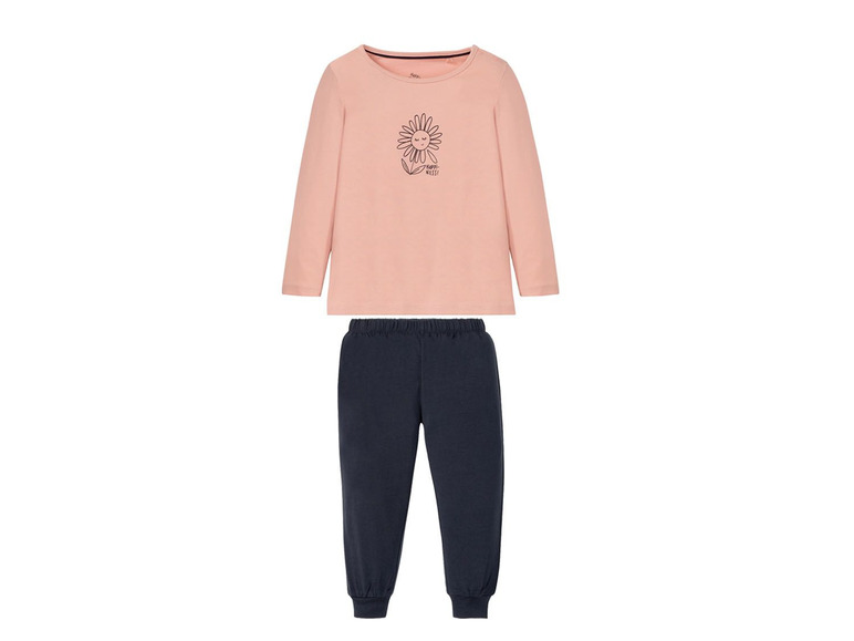 2 kleine kinderen meisjes pyjama's