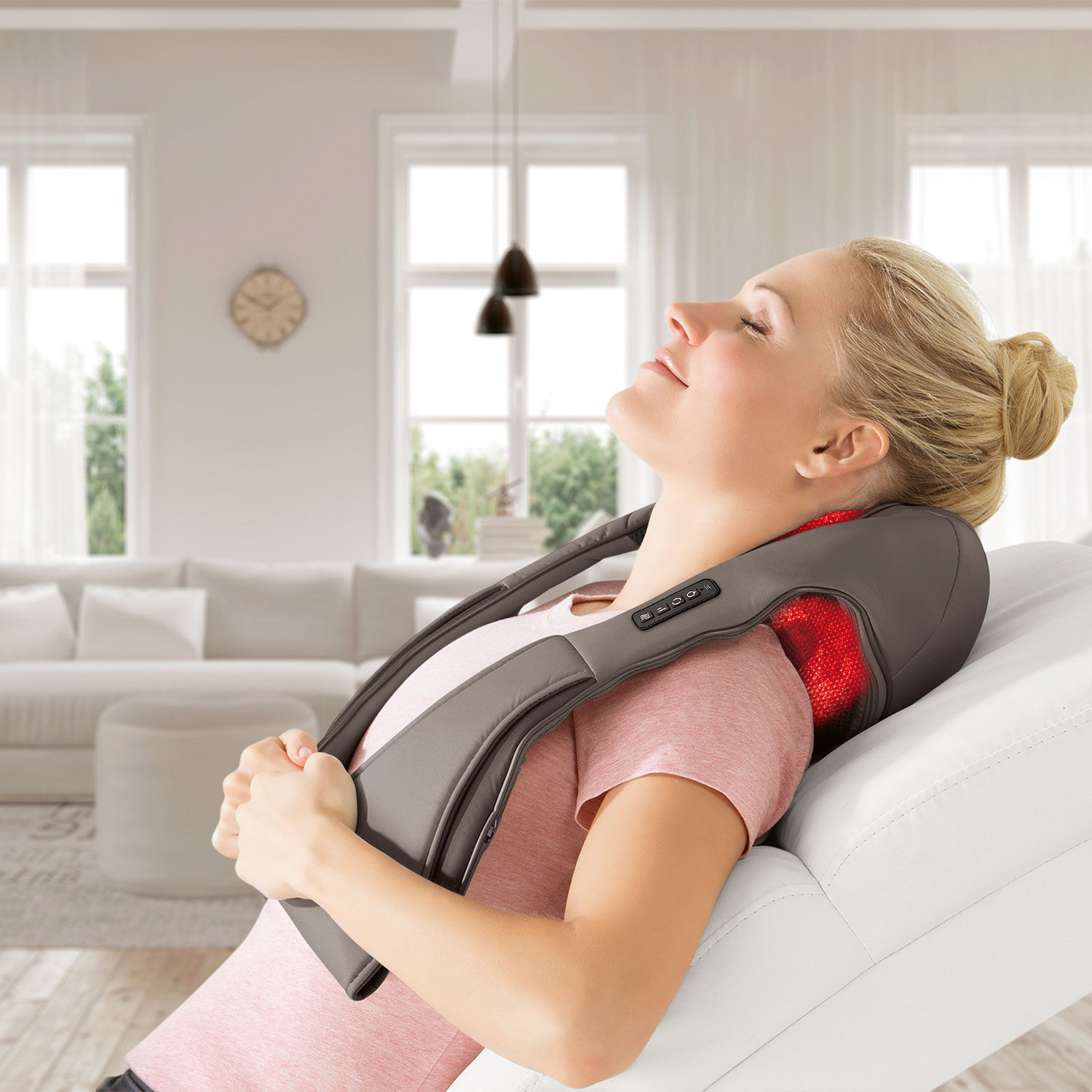 Vitalmaxx Akku-Shiastu-Massagegerät mit Wärmefunktion