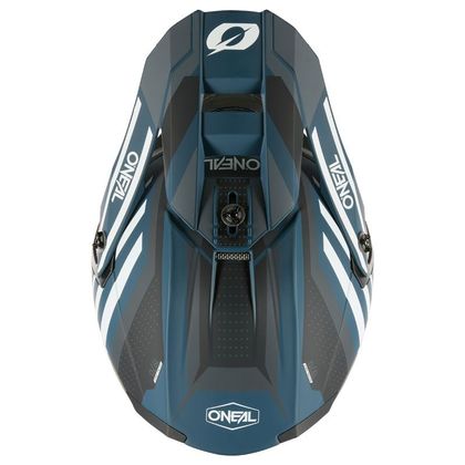 Casque cross O'Neal 5SRS POLYACRILYTE - SPIKE 2025 - Blanc / Bleu