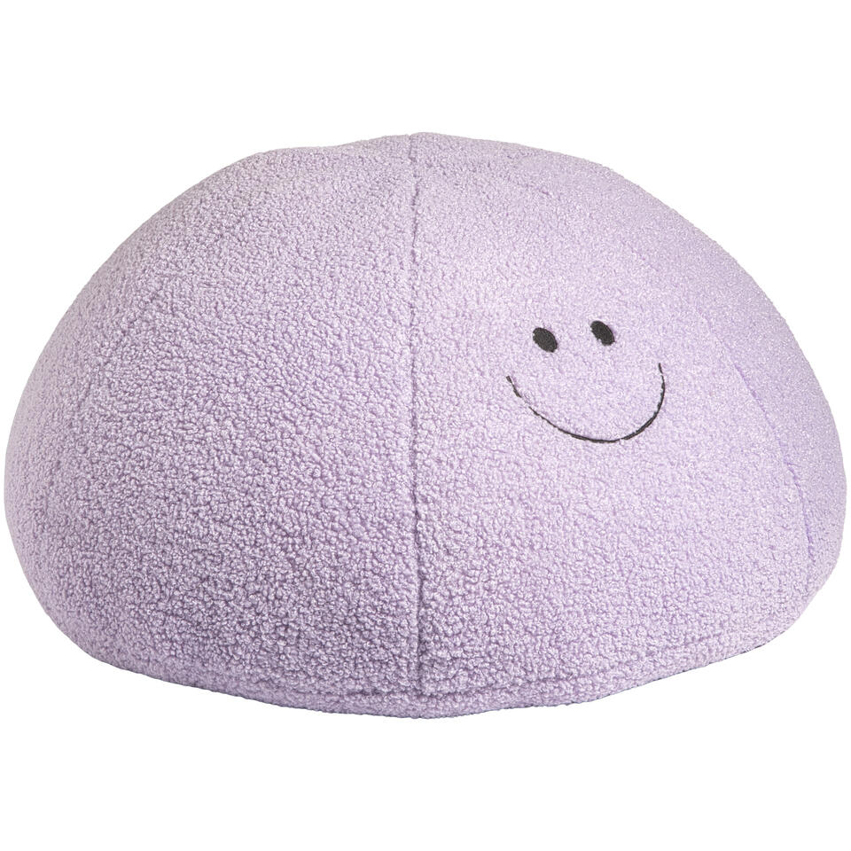 Poef Smiley Lila