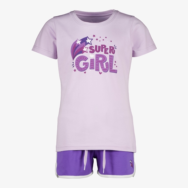 Osaga tweedelige meisjes sport set lila