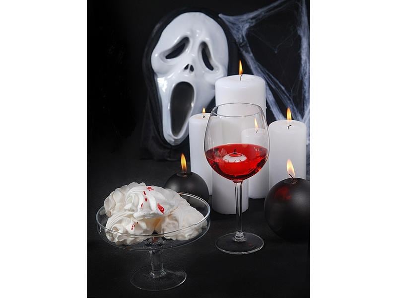 Partydeco Kerzen Schwimmendes Auge 4 cm, 25 Kerzen Gruselige Halloween Kerzen