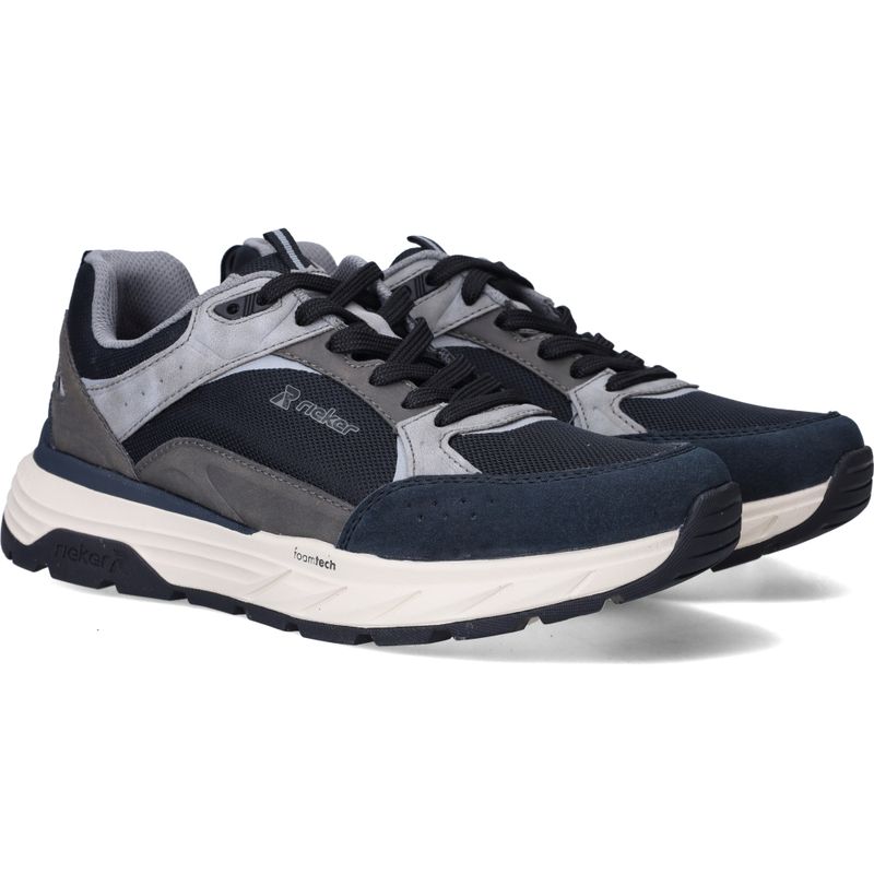 Rieker Sport Sneakers Zwart Heren