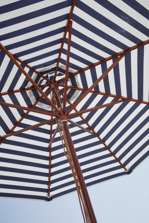 Fritz Hansen Messina parasol Ø270 Yellow Stripes