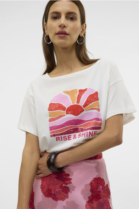 Vero Moda witte dames t-shirt