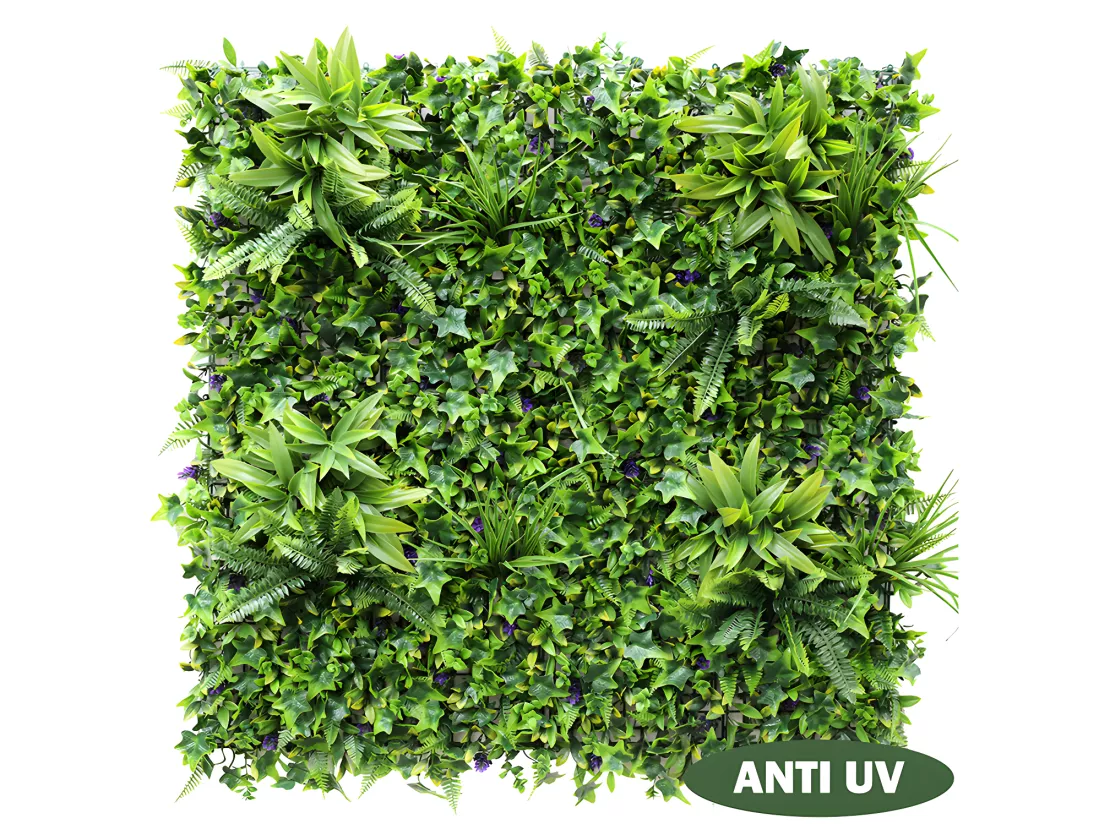 Mur végétal synthétique vert - pack de 1m² - MATCHA