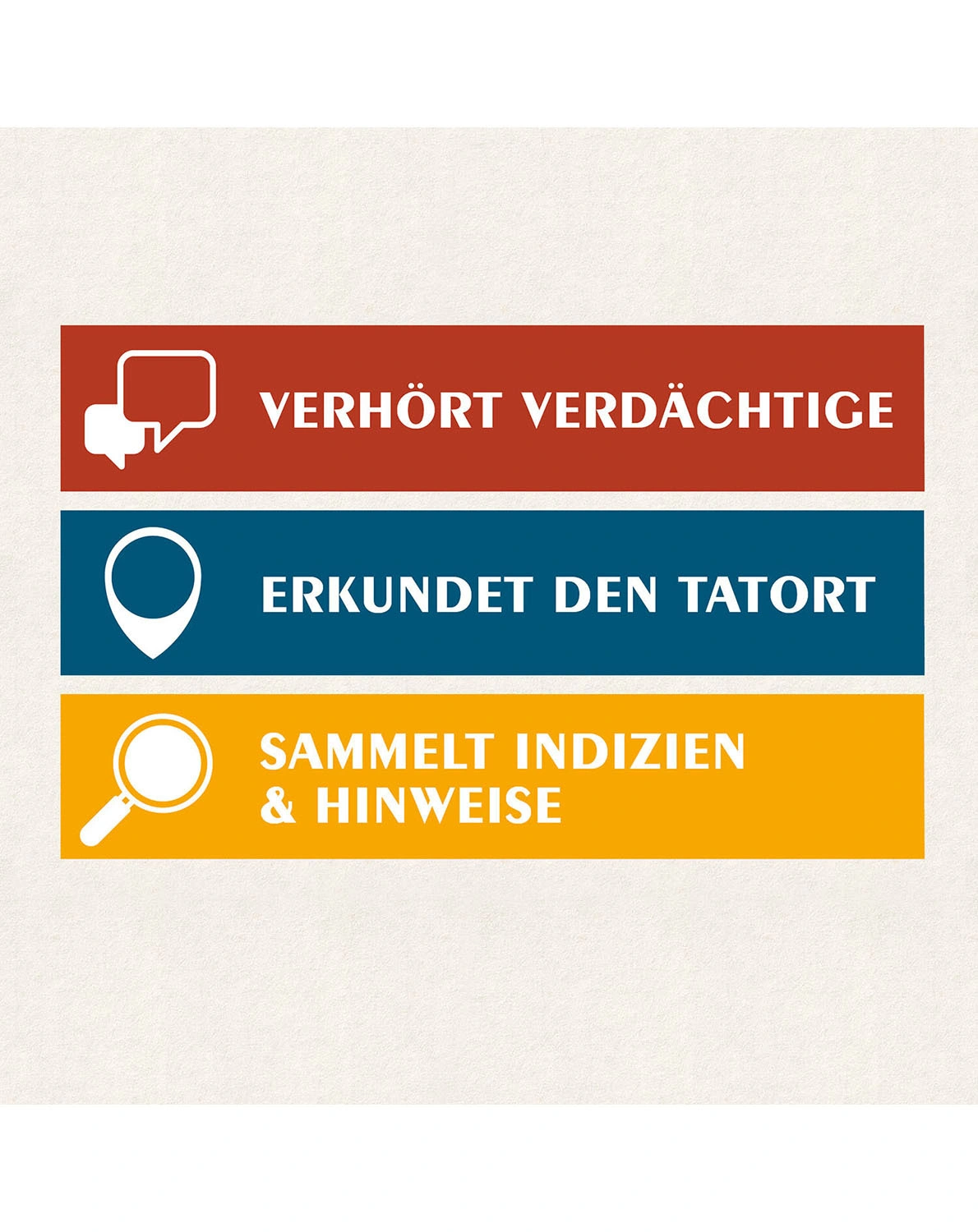 Detektivspiel SUSPECTS - SHAKESPEARES TRÄNE in bunt