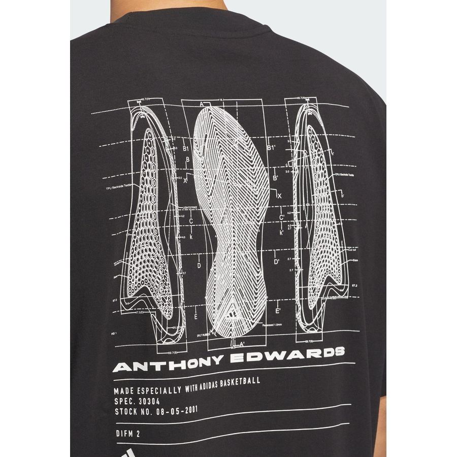 Adidas Original Anthony Edwards Seasonal Graphic Tee