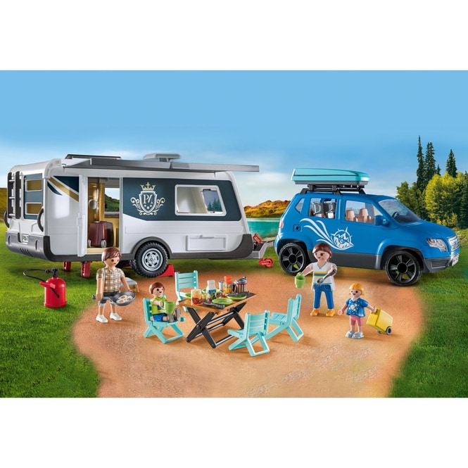 Playmobil® 71423 - Wohnwagen mit Auto - Playmobil® Family Fun