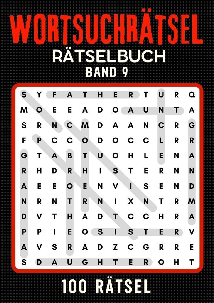 Wortsuchrätsel Rätselbuch - Band 9