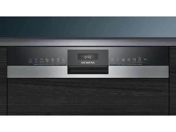 Siemens iQ300 SN53ES14VE Halv integreret opvaskemaskine - Home Connect - HalfLoad - AquaStop - 44 dB