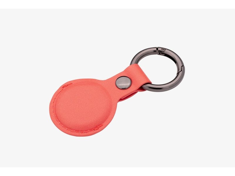 Troika Schlüsselanhänger AirTag Cover Orange Schutzhülle für Apple AirTag Ortungsknopf