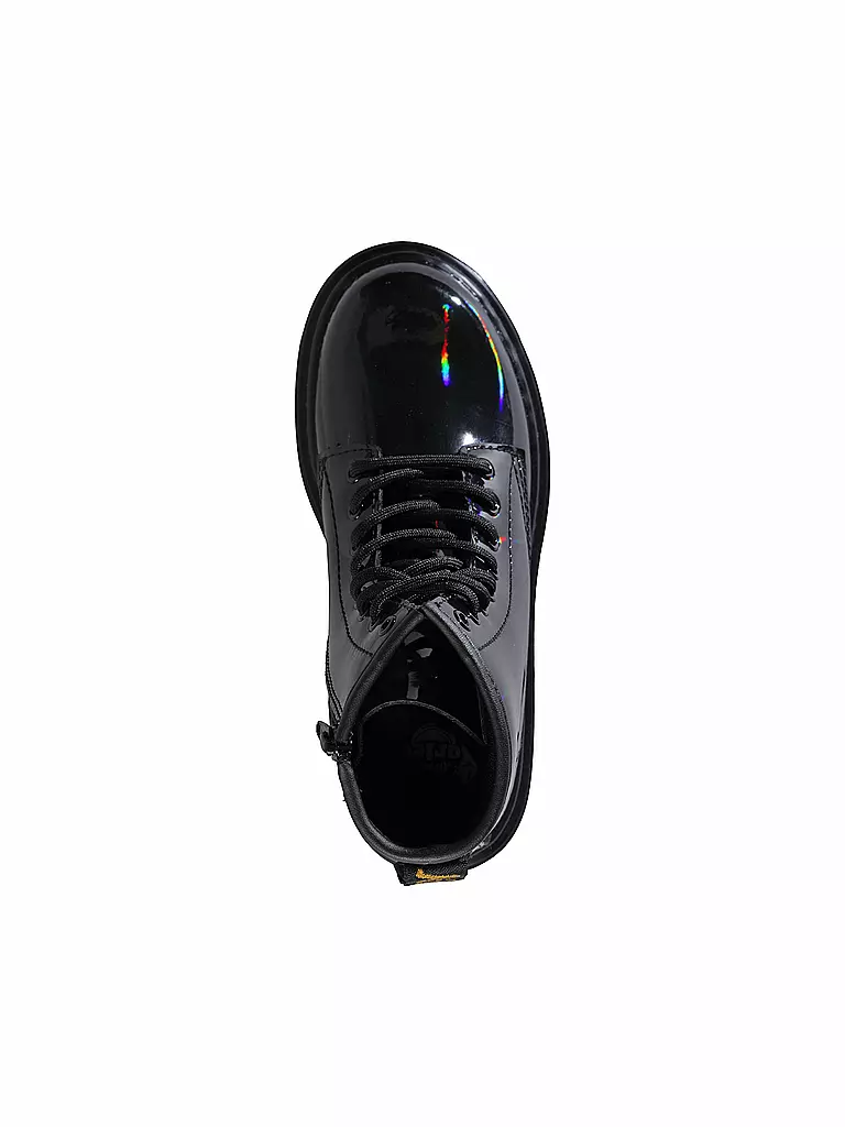 DR. MARTENS Mädchen Schnürboots 1460 RAINBOW schwarz