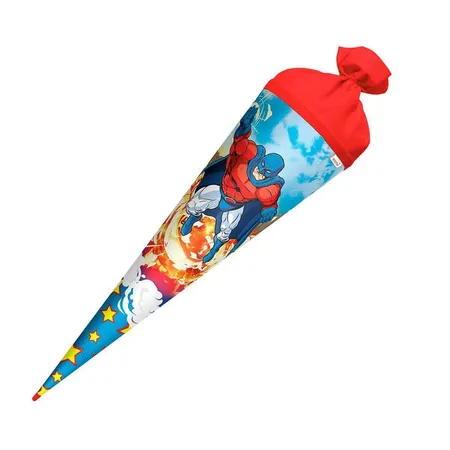 Roth Schultüte Superheld 70cm rund