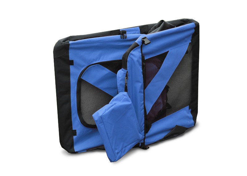 Hundebox faltbar XXXL blau
