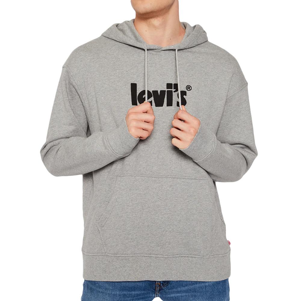 Levi's Sweat Gris Homme Levi's Relaxed