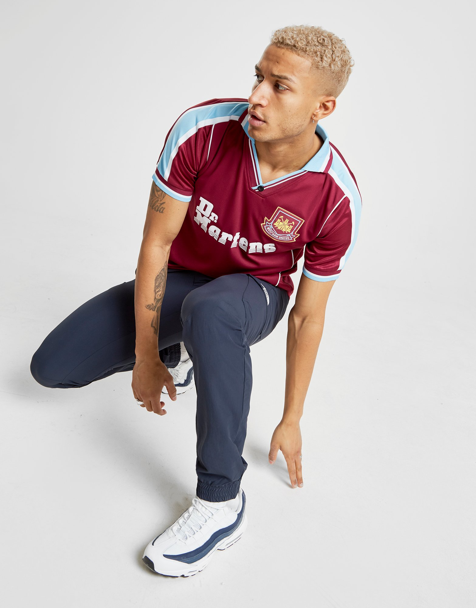 Score Draw West Ham United 2000 Maillot domicile Homme