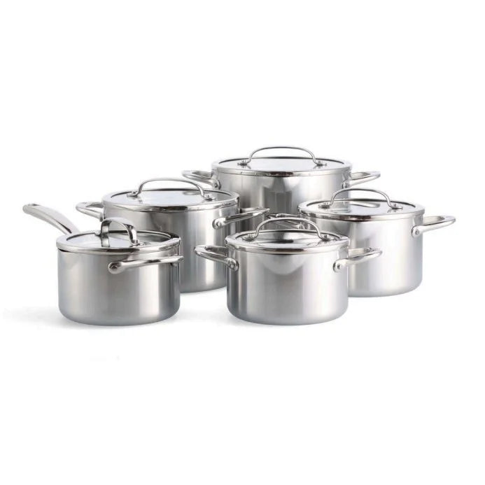 BK Twist pannenset 9-delig - met gratis panbeschermerset