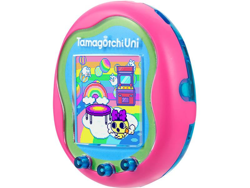 BANDAI Tamagotchi Uni Rosa Virtuelles Haustier mit Armband