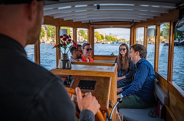 Bootstour für 2 in Amsterdam