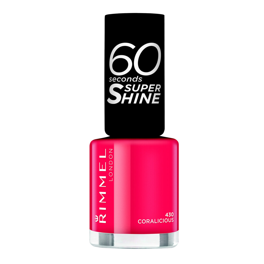 Rimmel Nagellak 60 Seconds SuperShine 430 Coralicious8 ml
