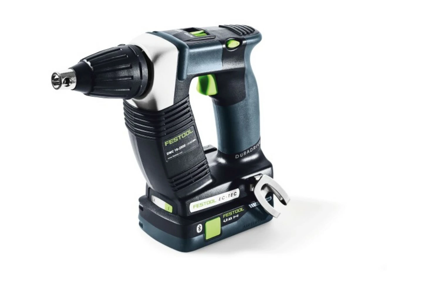 Festool DURADRIVE DWC 18-2500-Basic 18V Li-Ion accu bandschroefmachine body in systainer - 18Nm - 55mm - koolborstelloos
