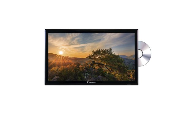 Caratec Vision Weitwinkel TV mit DVB-T2 HD DVB-S2 und DVD-Player