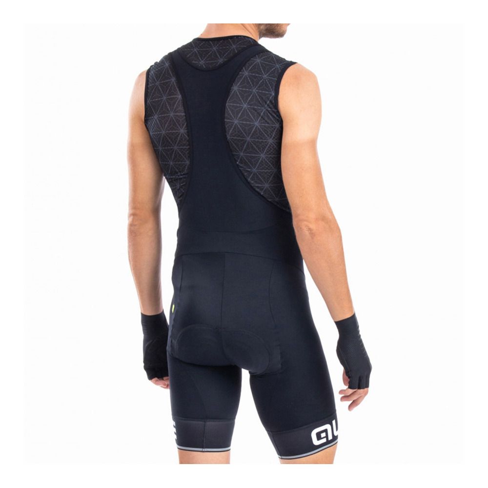 Ale CORSA - Cuissard À bretelles Homme black/white