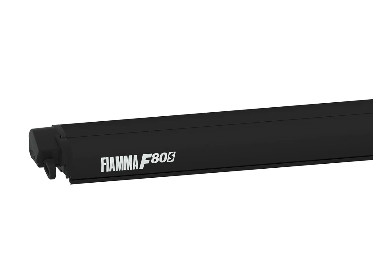 Fiamma F80S Ducato Deep Black 400 Royal Grey cassetteluifel