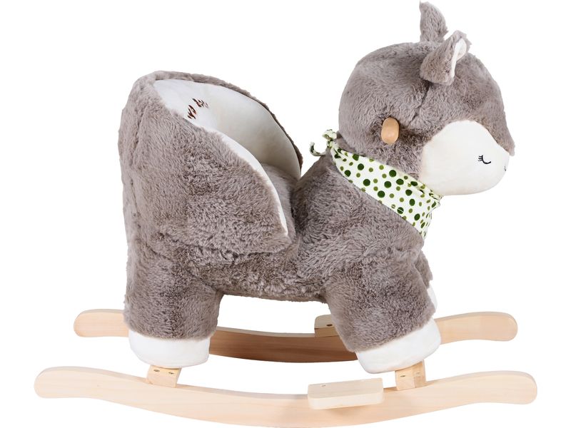 Knorrtoys Schaukeltier Reh Beige/Braun Robustes Schaukelspielzeug