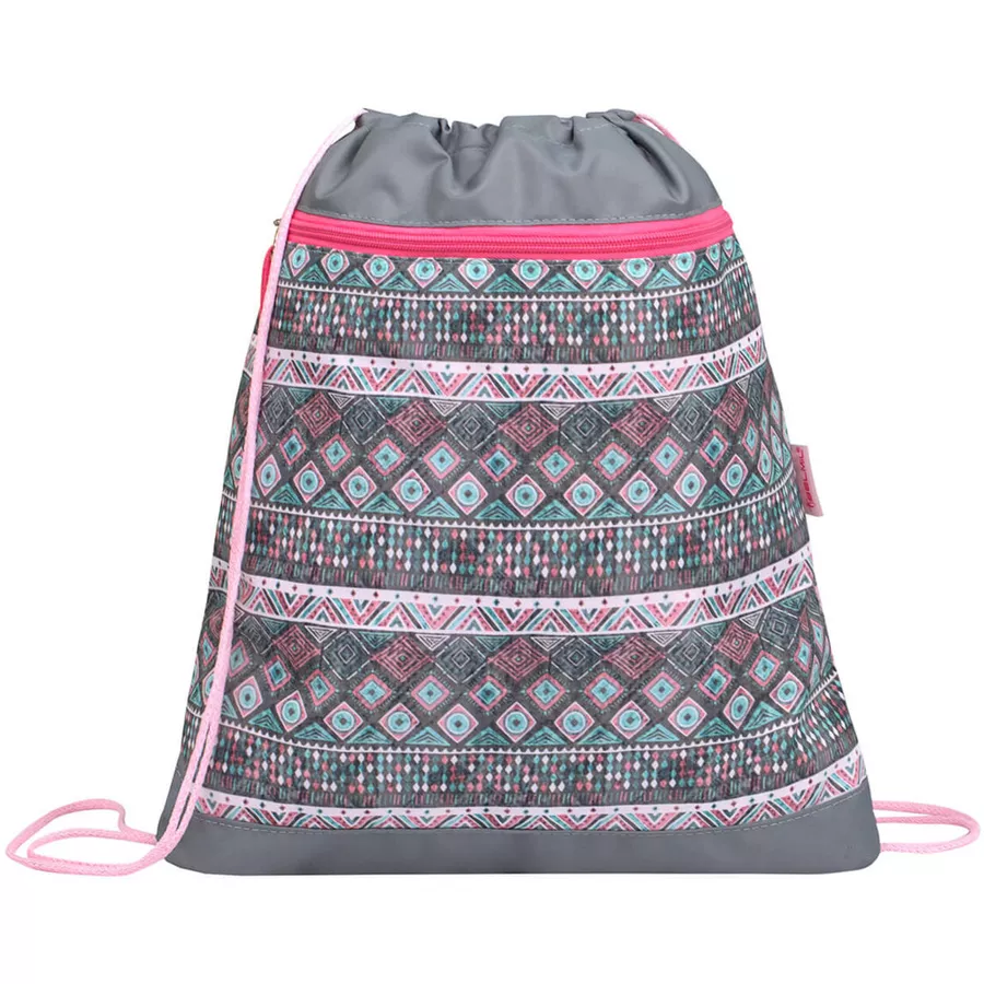Belmil Schulranzen Mini Fit Schulranzen Set 5-teilig mit Brustgurt Horse Aruba Blue