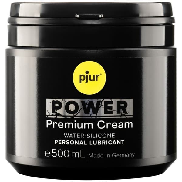Pjur - Power Premium Cream Personlig smøremiddel 500 Ml