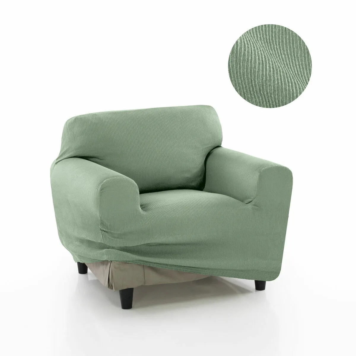 Sofakover Housse de canapé 1 place - Turquoise